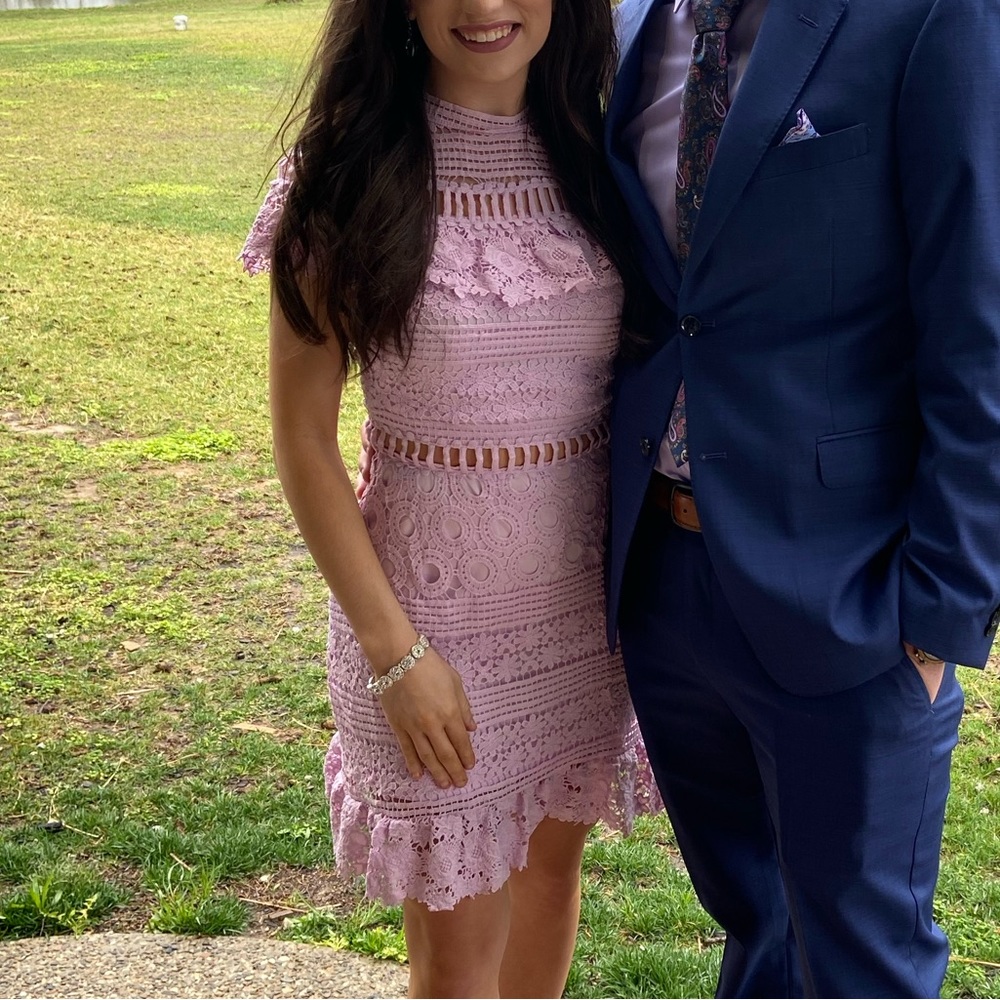 Lilac Lace Dress